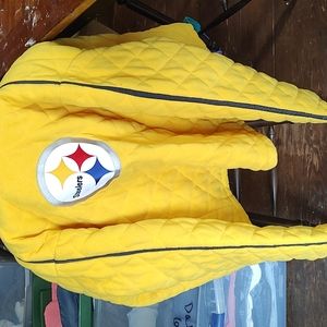 NFL reversible women's Steelers winter coat